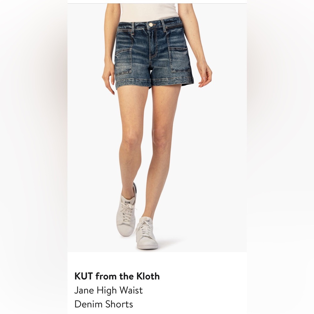 Kut from the Kloth Blue Jean Shorts